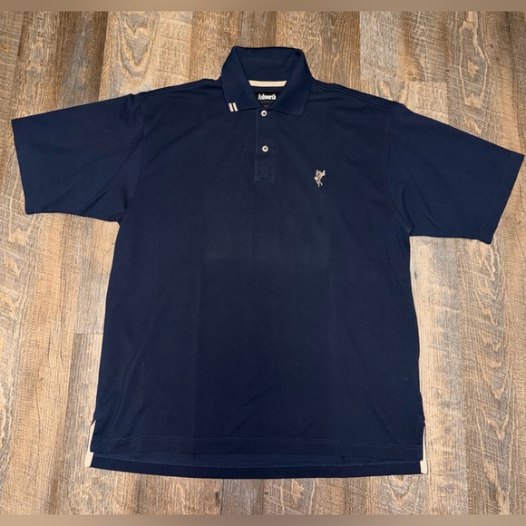 Ashworth Other - Vintage Ashworth Navy Polo with Subtle White Accents